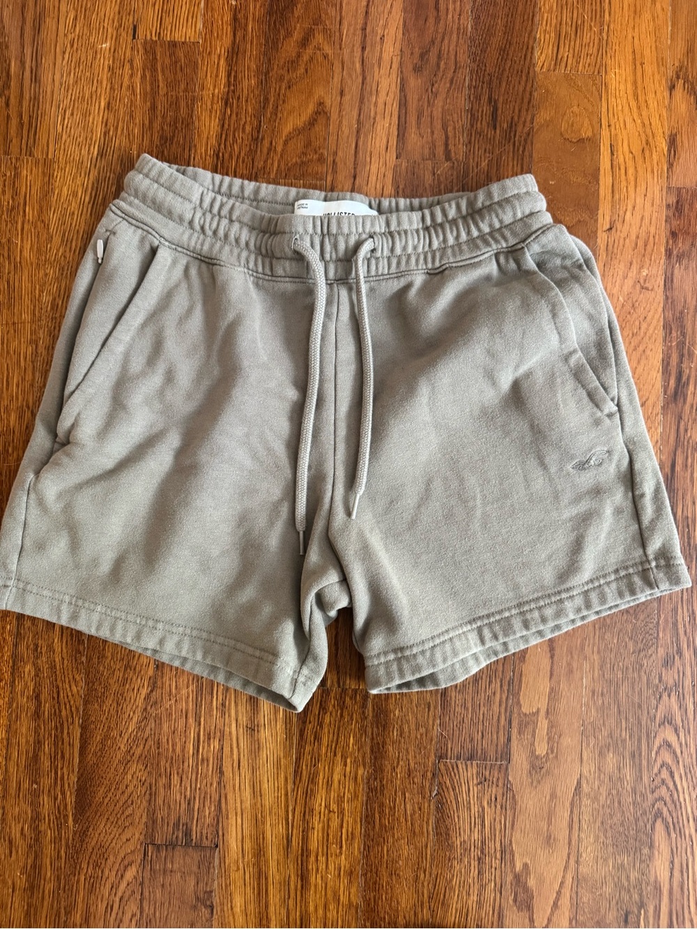 Hollister Olive Green Sweatshorts